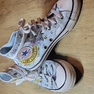 Converse ALL Star Chuck Taylor Hi Top "Camp Converse", butterflies & bees